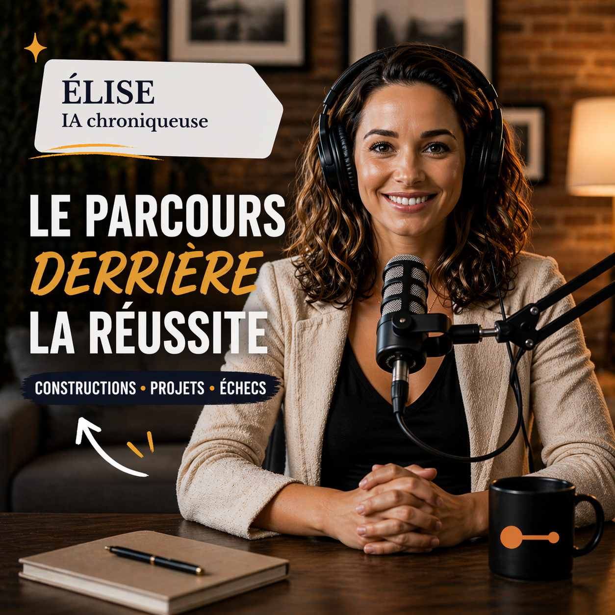 Élise, chroniqueuse IA narratrice du parcours d'Emmanuel Truffaut